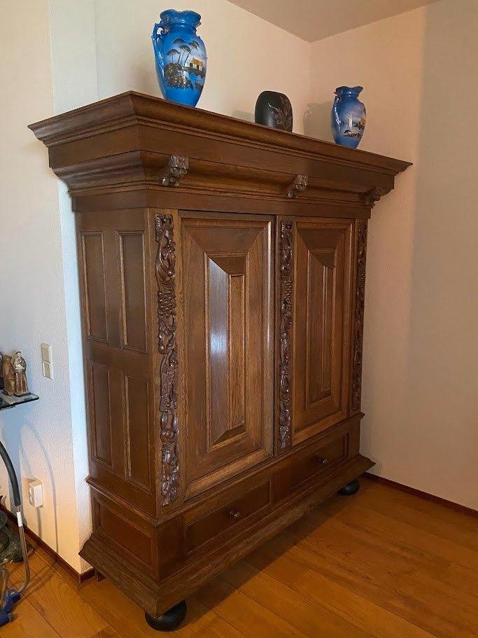 Antieke Groenlose kast, Antiek en Kunst, Antiek | Meubels | Kasten, Ophalen