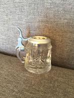 Glazen bierkuip Duitsland mini, Ophalen of Verzenden, Zo goed als nieuw, Bierglas