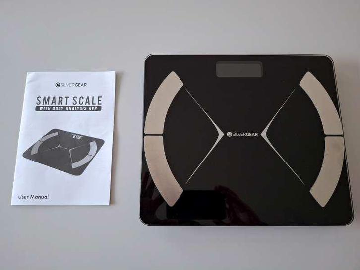 Weegschaal met Lichaamsanalyse, Elektronische apparatuur, Weegschalen, Zo goed als nieuw, Digitaal, Personenweegschaal, 100 kg of meer