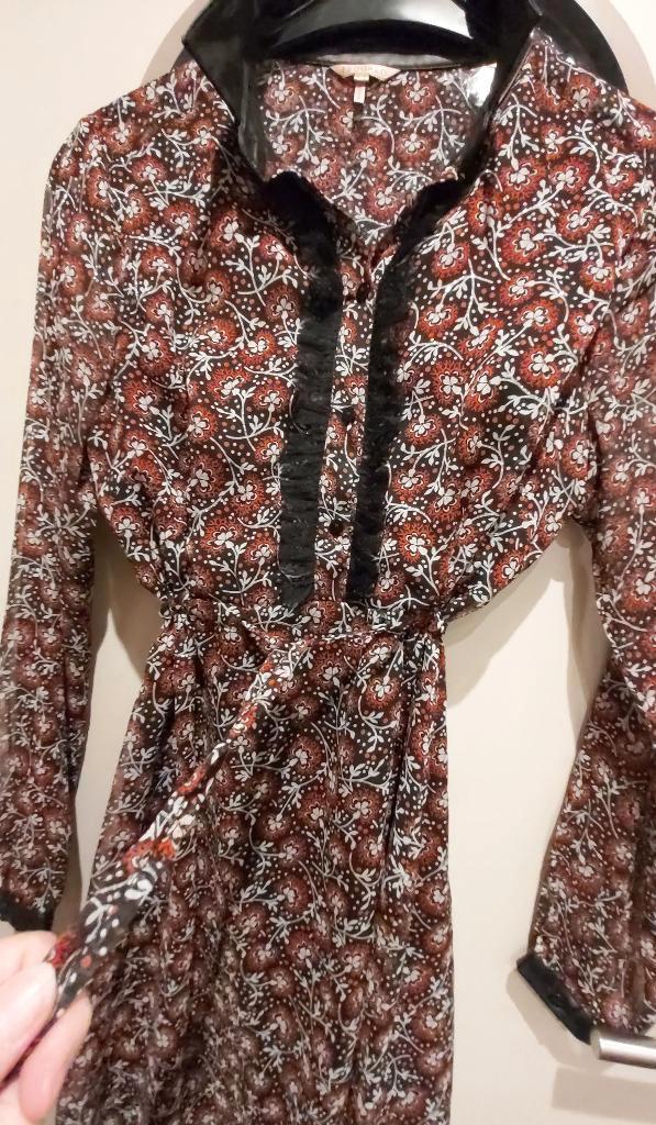 jurk, Esqualo, mt 38, Kleding | Dames, Jurken, Zo goed als nieuw, Maat 38/40 (M), Boven de knie, Ophalen of Verzenden