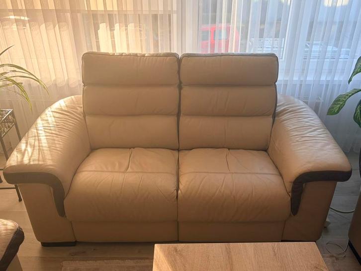 zetels te koop, Huis en Inrichting, Zetels | Zetels, Nieuw, Rechte bank, Leer, Ophalen