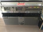 Sharp GF-666 vintage radio double cassette recorder, TV, Hi-fi & Vidéo, Radios, Enlèvement, Radio