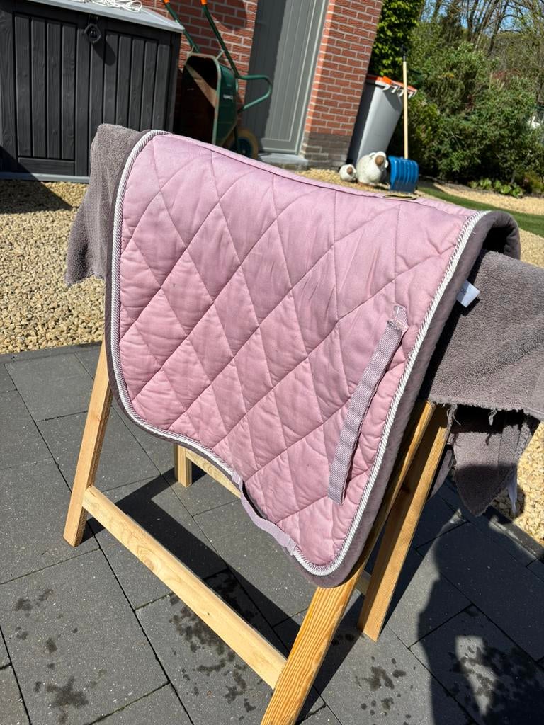 BR zadeldekje dressuur, Dieren en Toebehoren, Ophalen, Zo goed als nieuw, Zadeldekje, BR