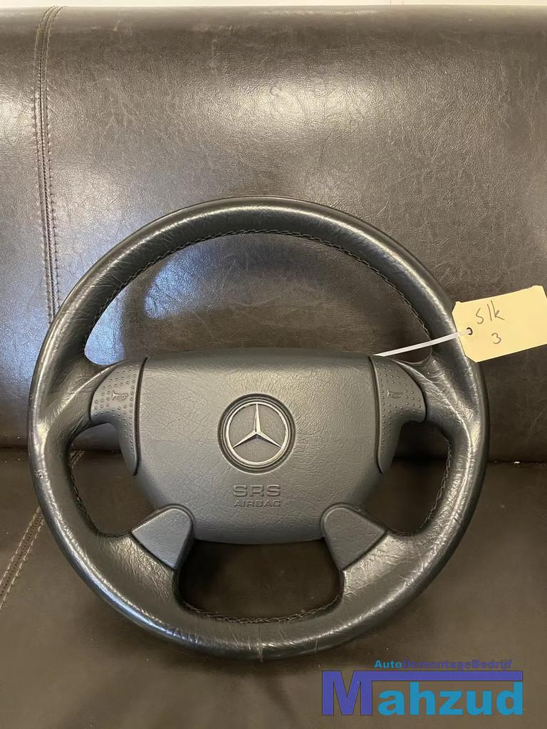 MERCEDES SLK R170 CLK W208 Stuurwiel stuur leer met airbag, Gebruikt, Mercedes-Benz AG, Mercedes-Benz, Mercedesstrasse 120
70372  Stuttgart, DE