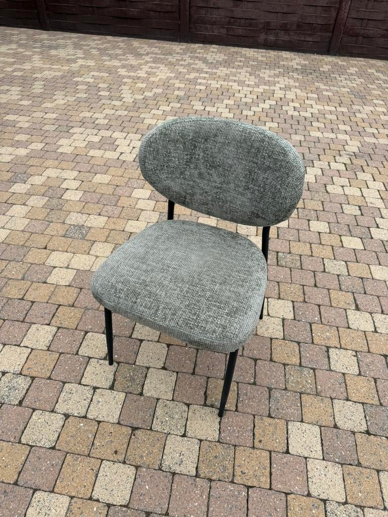 6 eetkamerstoelen, Huis en Inrichting, Ophalen, Zo goed als nieuw, Stof, Vijf, Zes of meer stoelen