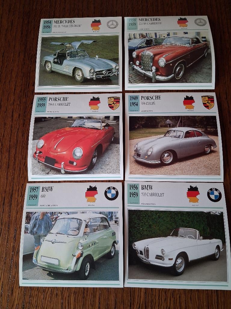 Autokaarten in 2 boxen, Enlèvement