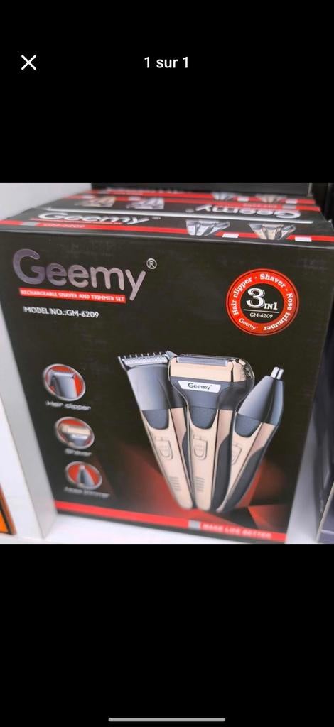 Rasoir électrique, Enlèvement