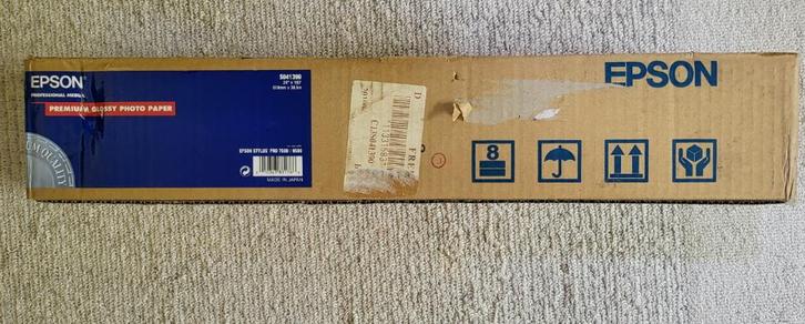 Papier photo professionnel "PREMIUM GLOSSY"(Rouleau 24x100"), TV, Hi-fi & Vidéo, Photo | Papier photo, Neuf, Enlèvement ou Envoi