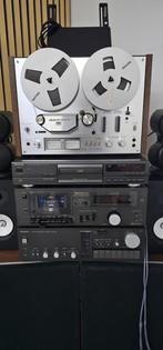 Technics SU-V6X Vintage Stereo Amplifier + CD + Cassette + T, Ophalen, Speakers