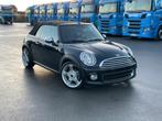 Mini Cooper Cabrio 1.6i Benzine / 2013 / 125000.km / Euro.6, Cabriolet, Zwart, Bedrijf, Handgeschakeld