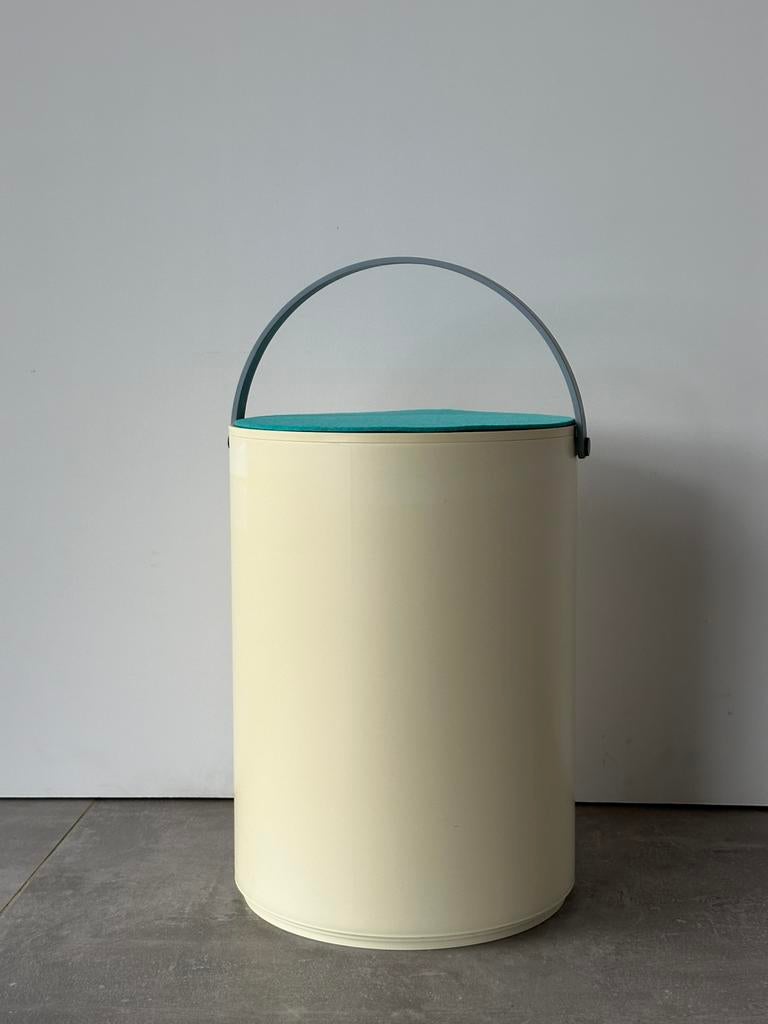 Panier à linge Design letters, Enlèvement, Comme neuf, Blanc