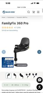 Maxi-Cosi FamilyFix 360 Pro Slide Tech isofix base, Enfants & Bébés, Enlèvement, Comme neuf, Maxi-Cosi, Isofix