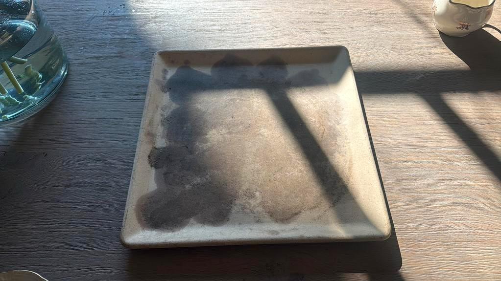 Pizzasteen voor oven merk Boretti, Ophalen, Gebruikt