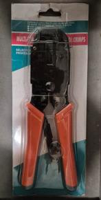 UTP krimptank met nieuwe connectors, in perfecte staat, Ophalen of Verzenden, Zo goed als nieuw