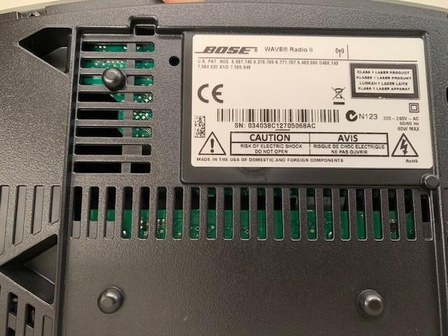 bose Wave, Enlèvement