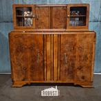 Art Deco barkast / cocktail cabinet / vintage dressoir, Antiek en Kunst, Ophalen of Verzenden