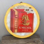 Emaille bord St Michel licht/légeres, Verzamelen, Merken en Reclamevoorwerpen, Ophalen, Gebruikt