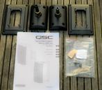 QSC ID8 suspensio sans partie arrière pour baffles, TV, Hi-fi & Vidéo, Enceintes, Autres marques, Enlèvement ou Envoi, Utilisé