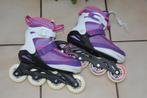 Rollers "Delta-Sport" mauve et fuchsia réglables 37-41 TBon, Autres marques, Rollers 4 roues en ligne, Enlèvement ou Envoi, Femmes