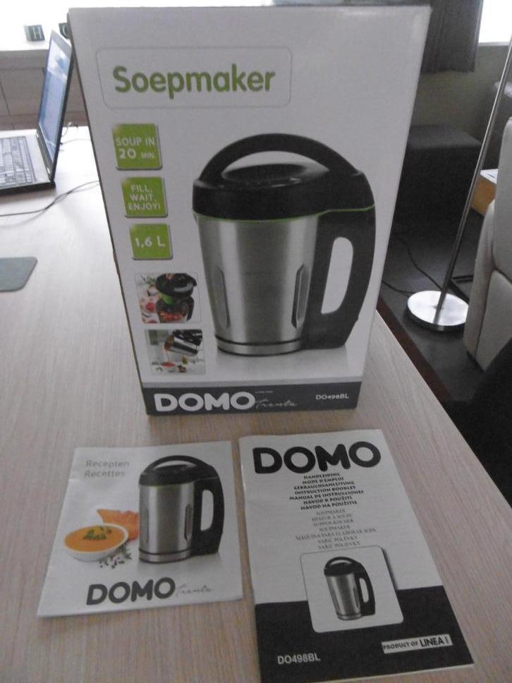 Domo Soepmaker 1,6 liter, Elektronische apparatuur, Blenders, Zo goed als nieuw, Soepmaker, Ophalen
