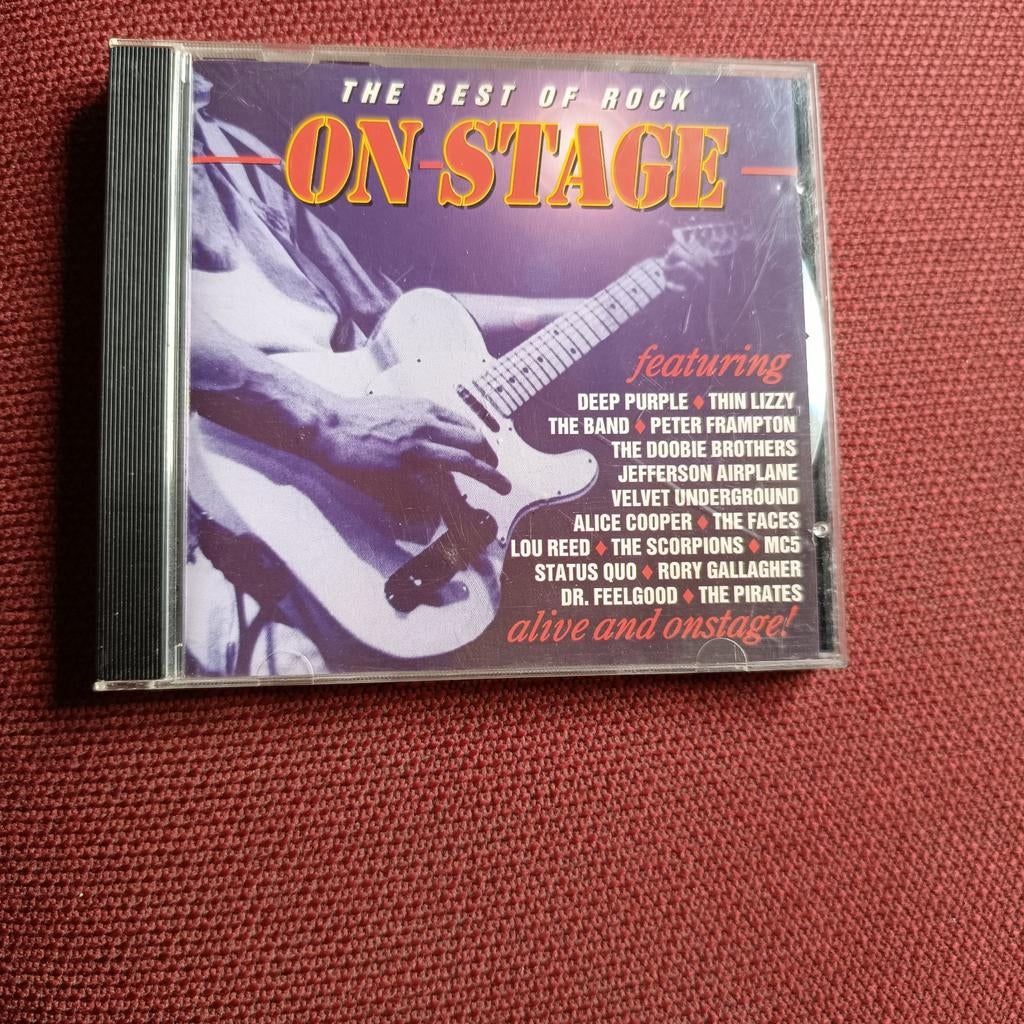 Cd the best of Rock on stage, Ophalen of Verzenden