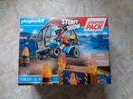 PLAYMOBIL  Stuntshow Quad met vuurhelling - 70820, Ophalen of Verzenden, Nieuw, Complete set