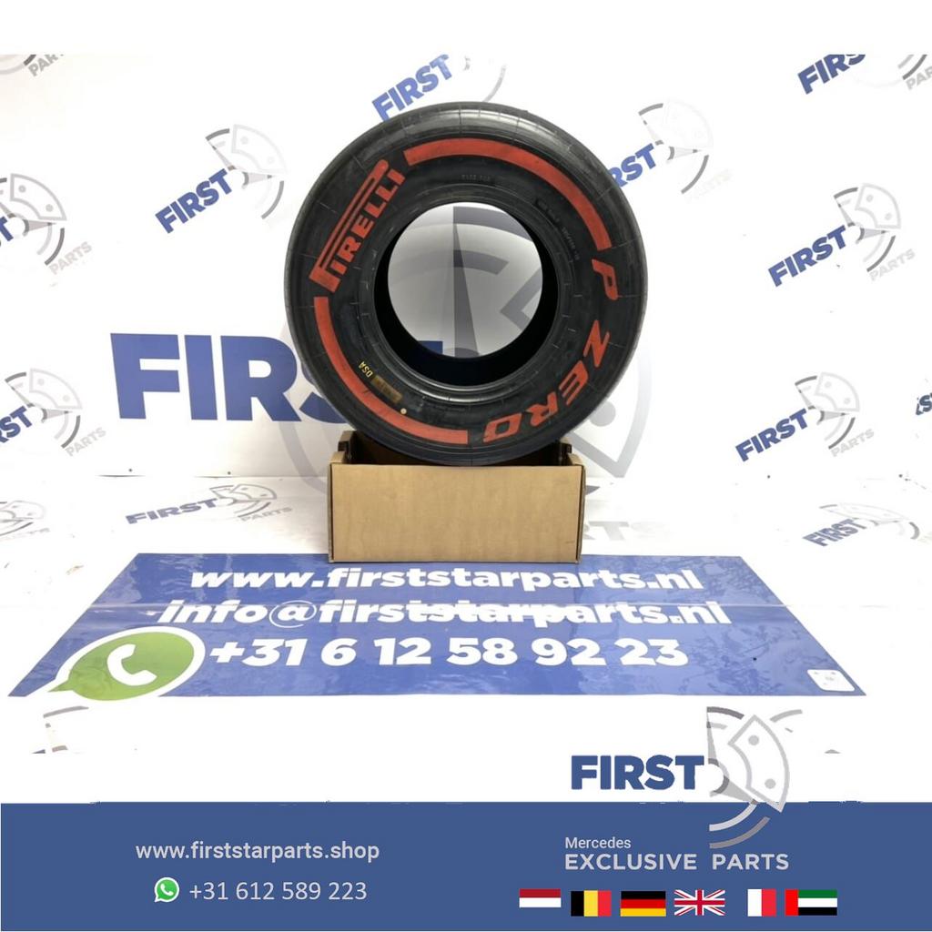 ORIGINELE FORMULE 1 Pirelli P ZERO BAND F1 RACING SLICK ROOD, -, -, Nieuw, Ophalen of Verzenden