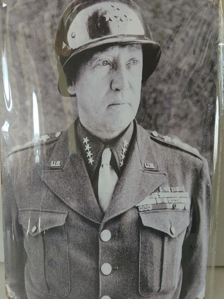 Assiette George Patton 20 sur 30 cm, Collections, Objets militaires | Seconde Guerre mondiale, Enlèvement ou Envoi