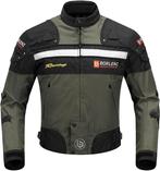 Veste de moto 4 saisons | verte | LIVRAISON GRATUITE, Motos, Manteau | tissu, -, -, BORLENI