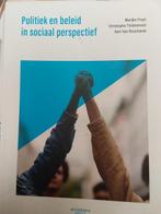 Politiek en beleid in een sociaal perspectief, Boeken, Ophalen, Zo goed als nieuw, Hoger Onderwijs
