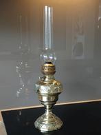 olielamp massief messing Lempereur & Bernard eind 19de eeuw, Antiek en Kunst, Ophalen