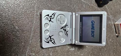 Gameboy SP Tribal, Games en Spelcomputers, Spelcomputers | Nintendo Game Boy, Gebruikt, Ophalen of Verzenden