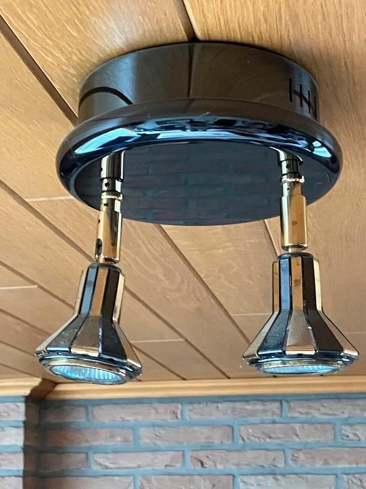 Spots verlichting : 1 dubbel en 4 enkele, Musique & Instruments, Instruments à vent | Trombones, Comme neuf, Enlèvement