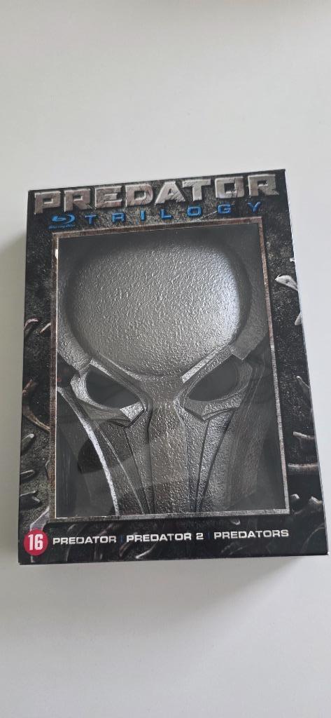 Predator trilogy boxset met masker, Cd's en Dvd's, Blu-ray, Zo goed als nieuw, Horror, Boxset, Ophalen of Verzenden