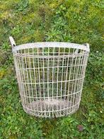 Ijzeren mand, Huis en Inrichting, Woonaccessoires | Schalen en Manden, Ophalen, Zo goed als nieuw, Mand