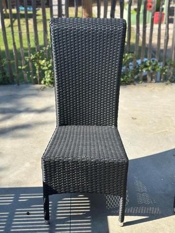 6 tuinstoelen Bois Le Duc, Tuin en Terras, Ophalen, Gebruikt
