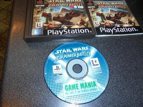 Playstation 1 Star Wars Episode 1 Jedi Power Battles (orig-c, Games en Spelcomputers, Games | Sony PlayStation 1, Gebruikt, Avontuur en Actie