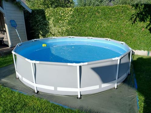 cadre prismatique intex pour piscine 366x76, Jardin & Terrasse, Piscines, Utilisé, Piscines hors sol, Moins de 80 cm, 200 à 400 cm