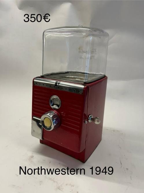 Northwestern 49 Kauwgomd automaat, Verzamelen, Automaten | Overige, Gebruikt, Ophalen of Verzenden