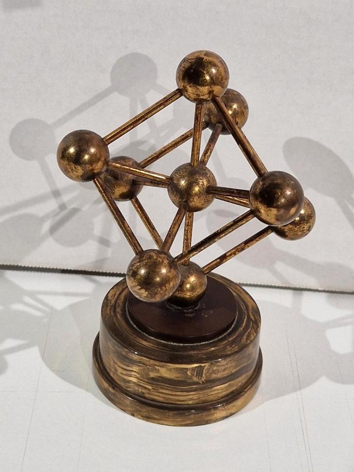 Originele vintage Souvenirs expo 58 , atomium ., Antiquités & Art, Antiquités | Bougeoirs, Enlèvement ou Envoi