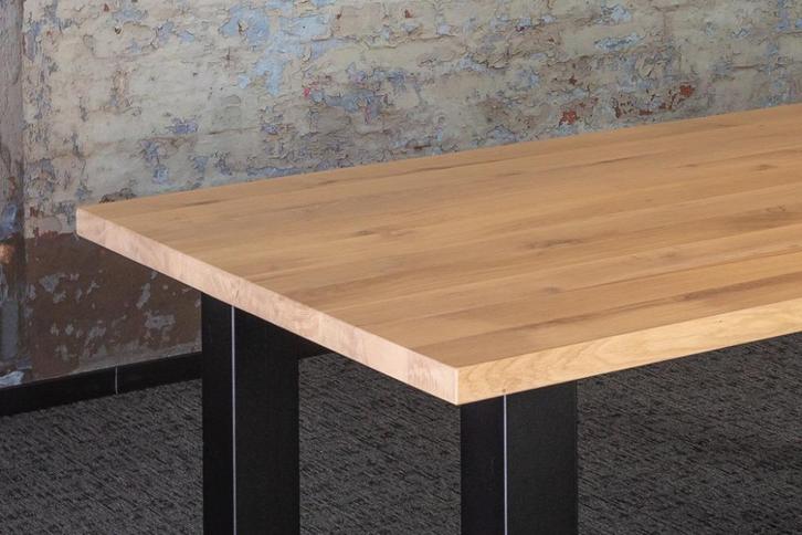 Eiken Tafelbladen ONBEHANDELD | 40mm | Doe Het Zelf | Handel, Doe-het-zelf en Bouw, Hout en Planken, Nieuw, Eiken, Ophalen of Verzenden