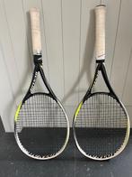 2 Tennisrackets Dunlop Aeroskin Natural tennis, Sport en Fitness, Tennis, Ophalen, Gebruikt, Racket, L3