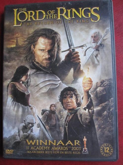 The Lord of the Rings - The Return of the King (2003), Cd's en Dvd's, Dvd's | Avontuur, Zo goed als nieuw, Vanaf 12 jaar, Ophalen of Verzenden