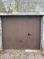 Hormann manuele garage poort met deur, bruin