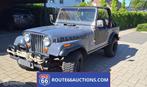 Jeep CJ-7 | 1977 | Route 66 Auctions, Jeep, Zwart, Bedrijf, Handgeschakeld