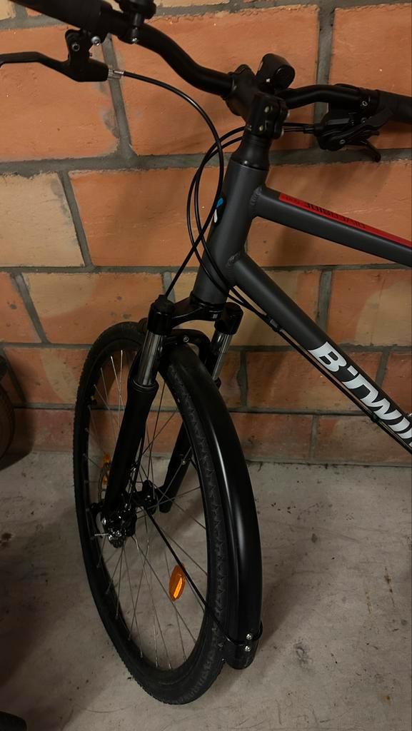 BTwin Riverside 500, Fietsen en Brommers, Fietsen | Crossfietsen en BMX, Zo goed als nieuw, Aluminium, V-brakes, Ophalen