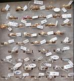 Bagues en or 18K jaune / blanc NEUVES, avec pierre ou perle, Handtassen en Accessoires, Ringen, Met edelsteen, Nieuw, Ophalen of Verzenden