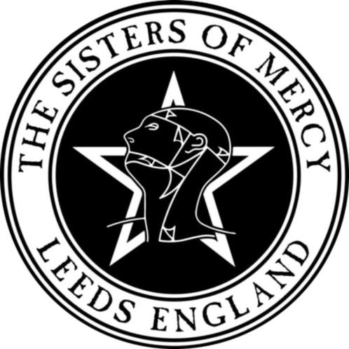 The Sisters of Mercy stickers - 10 stuks, Verzamelen, Muziek, Artiesten en Beroemdheden, Nieuw, Overige typen, Ophalen of Verzenden