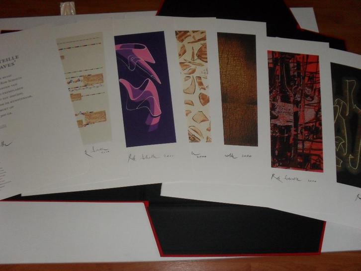 Rob Scholte 6 originele zeefdrukken, Antiquités & Art, Art | Peinture | Moderne, Enlèvement