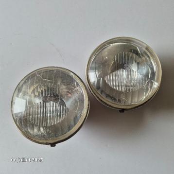 Set van 2 koplampen, optiek voor Franse oldtimers, cibi beschikbaar voor biedingen